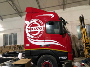 Set XXL Stickere Volvo Fh12 Fh13 Fh16 Fh4 Euro 5 Euro 6 - Img 2