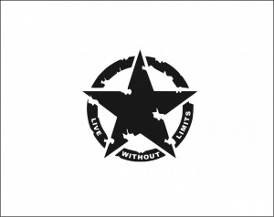 Sticker Auto Live without Limits Star