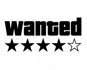 Sticker Auto Wanted
