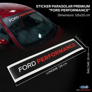 Sticker Parbriz Ford Performance
