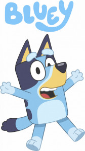 Sticker Perete Bluey - Img 2