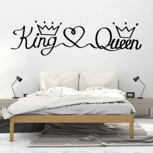 Sticker Perete King & Queen