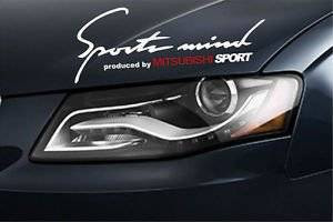 Sticker Sports Mind Mitsubishi