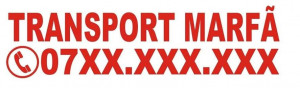 Autocolant Sticker Transport Marfa