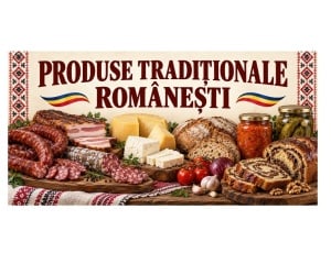 Banner Publicitar Produse Tradiționale Românești