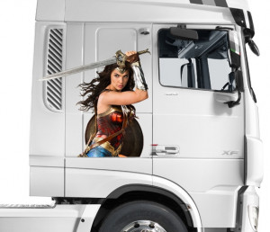 Set 2 Buc Stickere Color personaje Wonder Woman