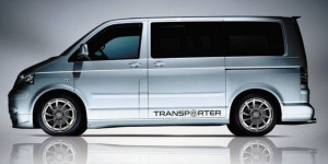 Set 2 buc stickere laterale Volkswagen Transporter - Img 2