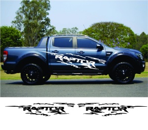 Set 2 buc Stickere Laterale XXL Ford Raptor