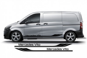 Set Stickere Auto Dungi Laterale Mercedes Vito M3 (2 buc)