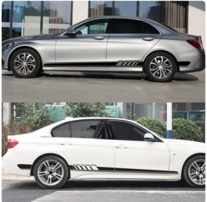 Set Stickere Auto Laterale Mercedes AMG M1 - Img 3