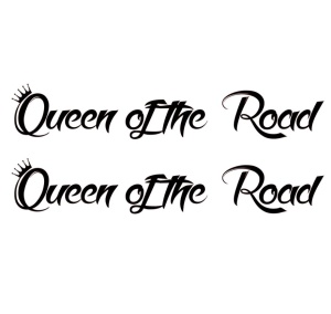 Set Stickere Auto Queen of the Road (2 buc)