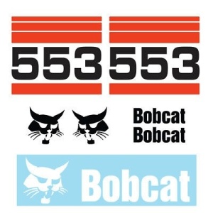 Set Stickere Autocolante Bobcat 553