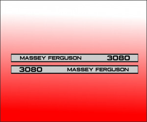 Set Stickere Autocolante Massey Ferguson 3080
