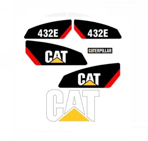 Set Stickere Caterpillar CAT 432 E