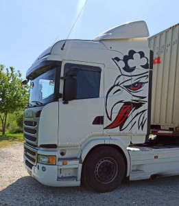 Set Stickere Grifoni Scania 190 cm