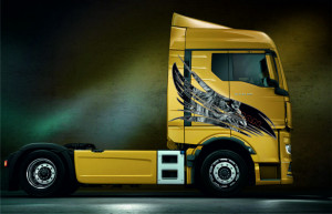 Set Stickere Imprimate Camion Man TGX TGA - Img 3