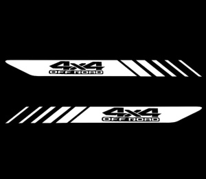 Set Stickere Laterale 4x4 Off Road Spate PickUp - Img 2
