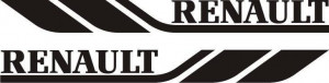 Set stickere Renault