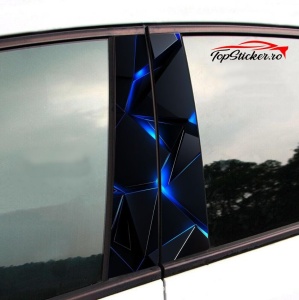 Set Stickere Stalpi Usi Abstract