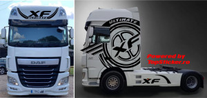 Set Stickere XXL Cabina Daf XF Ultimate Edition - Img 2