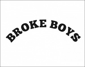 Sticker Auto Broke Boys