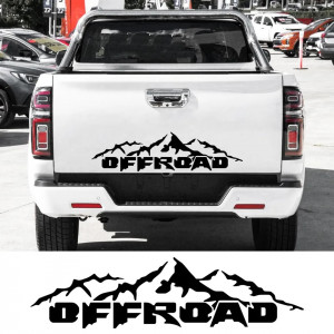 Sticker Auto Off Road Haion Pick-up Toyota Hilux, Mitsubishi L200, Nissan Navara, Vw Amarok, Ford Ranger