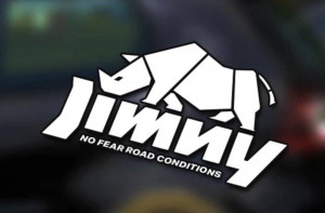 Sticker Auto Suzuki Jimny Rhino 30 cm