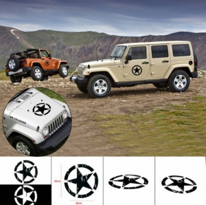 Sticker Off Road US Army Star