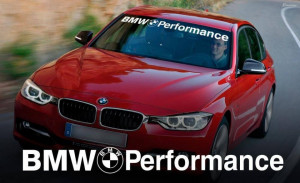 Sticker parbriz BMW Performance Fara Fundal