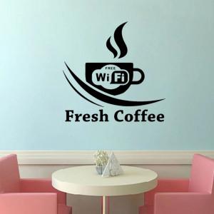 Sticker Perete Fresh Coffee