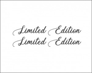 Stickere Auto Limited Edition (set 2 buc)