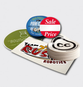 Set 100 Stickere Personalizate Imprimate