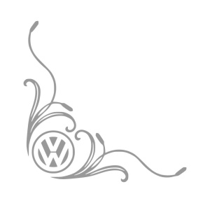 Set 2 buc stickere geamuri laterale Volkswagen M1