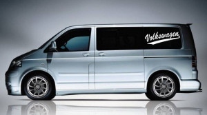 Set 2 buc stickere laterale Volkswagen Transporter / LT / Crafter / Caddy 80cm - Img 2