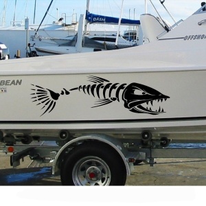 Set Stickere Auto/Barca Fishbone(2 buc)