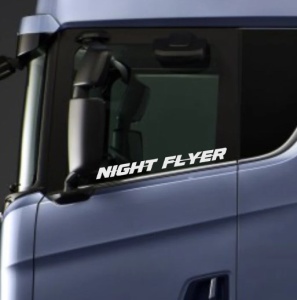 Set Stickere Auto Night Flyer (2 buc) - Img 2