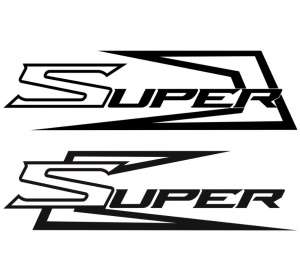 Set Stickere Auto Scania Super (2 buc)
