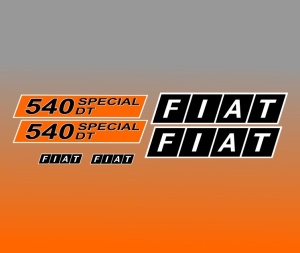 Set Stickere Autocolante Fiat 540 DT Special