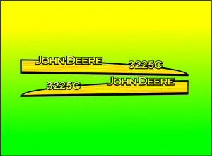 Set Stickere Autocolante John Deere 3225 C