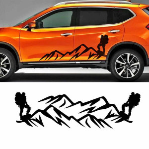 Set Stickere Autocolante Laterale Off Road Adventure Munti