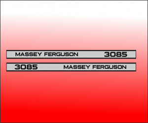 Set Stickere Autocolante Massey Ferguson 3085