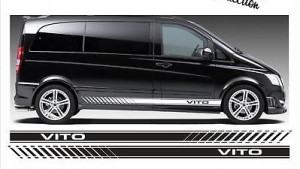 Set Stickere Dungi laterale Mercedes Vito