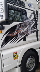 Set Stickere Imprimate Camion Man TGX TGA - Img 4