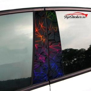 Set Stickere Stalpi Usi Abstract M1