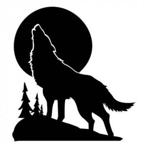 Sticker Auto Lup-Luna