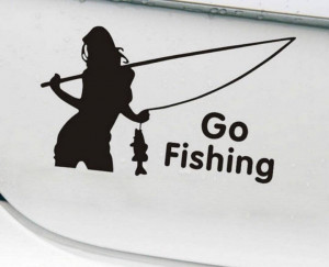 Sticker Go Fishing