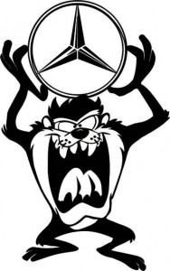 Sticker Mercedes 50 cm 1