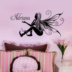 Sticker Perete Copii Nume Zana