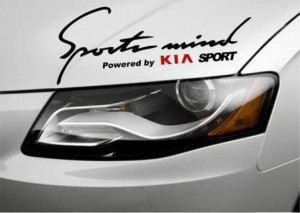 Sticker Sports Mind KIA