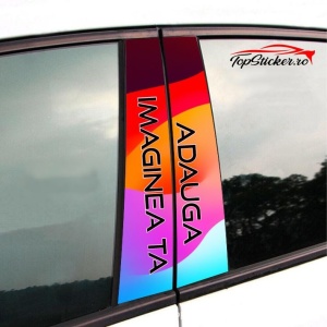 Sticker Stalpi Usi Personalizat cu poza ta